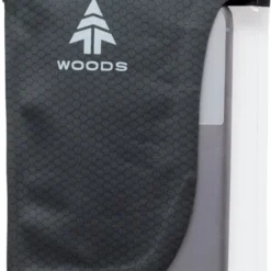 Woods Large Waterproof Cell Phone Dry Bag Pouch W/ Zip Seal & Velcro Roll Top Closure, Grey -Woods Shop waterproof phone sleeve 904eab3f c728 49d5 b8fa 040923b6a2d6