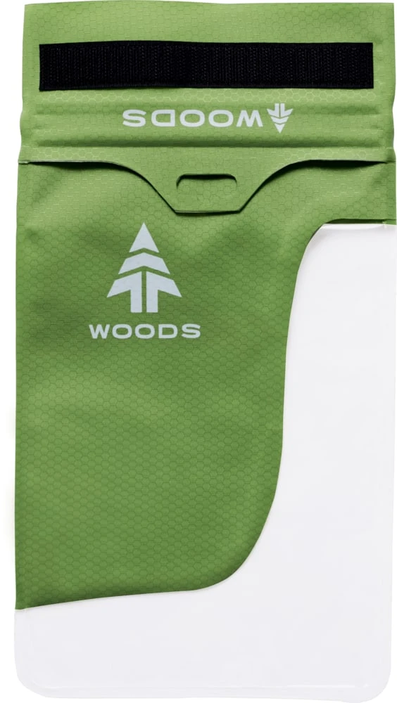 Woods Waterproof Tablet Dry Bag Pouch W/ Zip Seal & Velcro Roll Top Closure, Green 3 Woods Waterproof Tablet Dry Bag Pouch W/ Zip Seal & Velcro Roll Top Closure, Green
