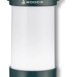 Woods™ Antares Rechargeable LED Camping Lantern W/ USB Ports & LED Indicator, 500 Lumens