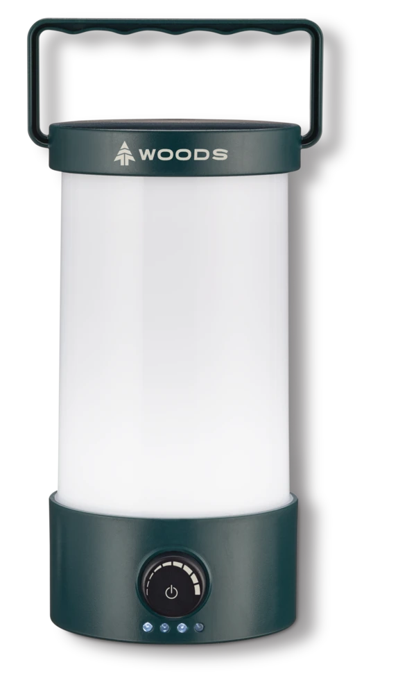 Woods™ Antares Rechargeable LED Camping Lantern W/ USB Ports & LED Indicator, 500 Lumens 3 Woods™ Antares Rechargeable LED Camping Lantern W/ USB Ports & LED Indicator, 500 Lumens