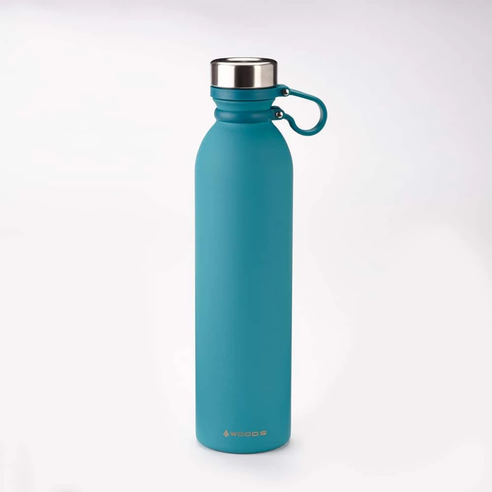 Woods™ Stainless Steel Insulated Rubberized Water Bottle, Assorted Colours, 1L 7 Woods™ Stainless Steel Insulated Rubberized Water Bottle, Assorted Colours, 1L - Image 5