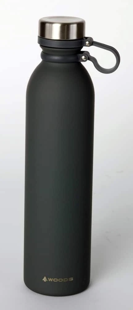 Woods™ Stainless Steel Insulated Rubberized Water Bottle, Assorted Colours, 1L 8 Woods™ Stainless Steel Insulated Rubberized Water Bottle, Assorted Colours, 1L - Image 6