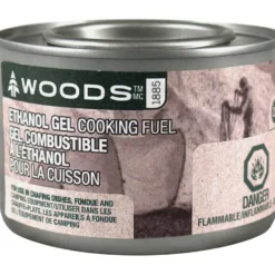 Woods 2.5-Hour Ethanol Gel Cooking Fuel For Camping Equipment, Chafing Dishes & Fondue, 226-g