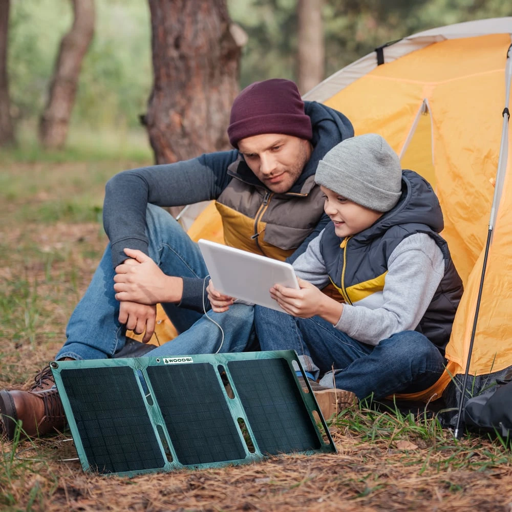 Woods™ 21W Portable Solar Panel 11 Woods™ 21W Portable Solar Panel - Image 9