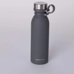 Woods™ Stainless Steel Insulated Rubberized Water Bottle, Assorted Colours, 600mL -Woods Shop woods 600ml stainless steel water bottle 00200006 3b0c 447f 94d2 c3db882604b9