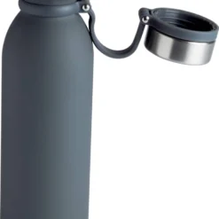Woods™ Stainless Steel Insulated Rubberized Water Bottle, Assorted Colours, 600mL -Woods Shop woods 600ml stainless steel water bottle b1316949 db5d 44bd b5eb 10d7a3acbd79