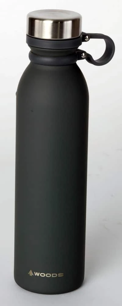 Woods™ Stainless Steel Insulated Rubberized Water Bottle, Assorted Colours, 700mL 8 Woods™ Stainless Steel Insulated Rubberized Water Bottle, Assorted Colours, 700mL - Image 6