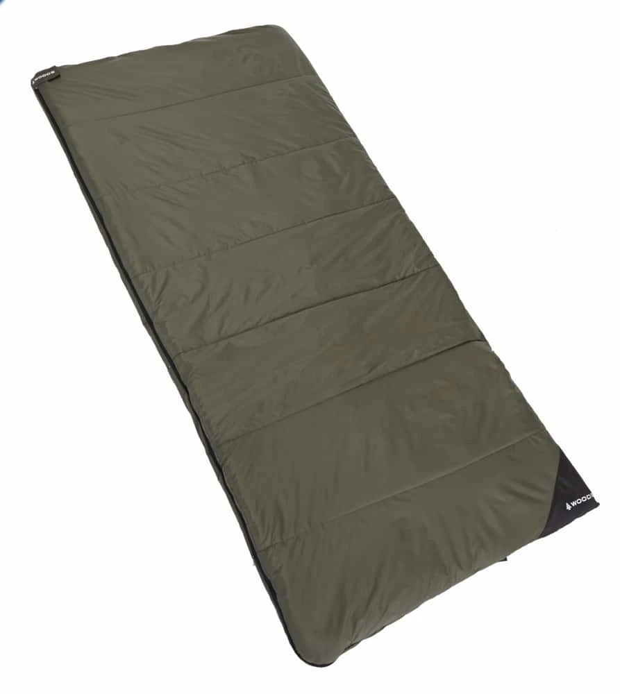Woods Canmore Cotton Flannel Lined Insulated Cold Weather Sleeping Bag W/ Compression Sack, -10°C 7 Woods Canmore Cotton Flannel Lined Insulated Cold Weather Sleeping Bag W/ Compression Sack, -10°C - Image 5