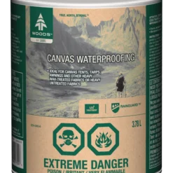 Woods Canvas Waterproofing Fluid For Camping Tents, Tarps & Outdoor Gear, 3.78-L