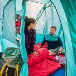 Woods Refuge 3-Season, 6-Person, 2-Room Easy Set-Up Camping Tent W/ Divider, Vestibule & Carry Bag 25 Woods Refuge 3-Season, 6-Person, 2-Room Easy Set-Up Camping Tent W/ Divider, Vestibule & Carry Bag -Woods Shop woods chilkoot 40l 3020699a 12cf 4fe6 938b a89e06bd550c