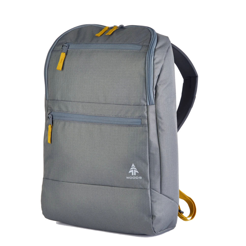 Woods Commuter Daypack, Recycled Compact Laptop Backpack For Travel/Work/School, Assorted, 18-L 7 Woods Commuter Daypack, Recycled Compact Laptop Backpack For Travel/Work/School, Assorted, 18-L - Image 5