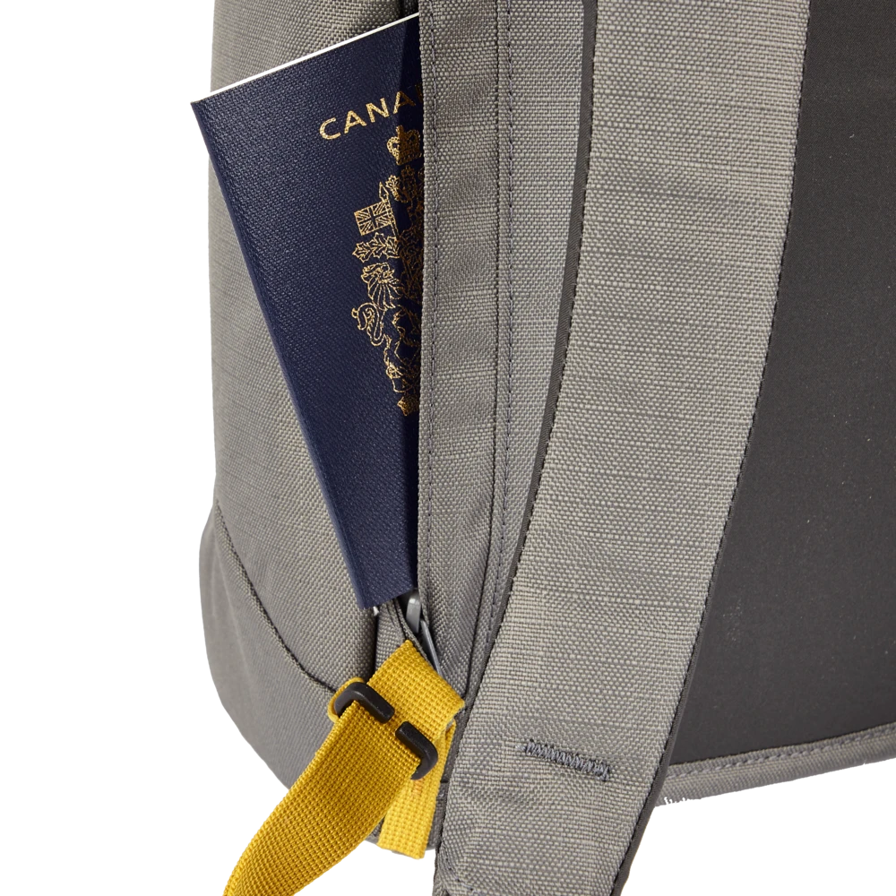 Woods Commuter Daypack, Recycled Compact Laptop Backpack For Travel/Work/School, Assorted, 18-L 14 Woods Commuter Daypack, Recycled Compact Laptop Backpack For Travel/Work/School, Assorted, 18-L - Image 12