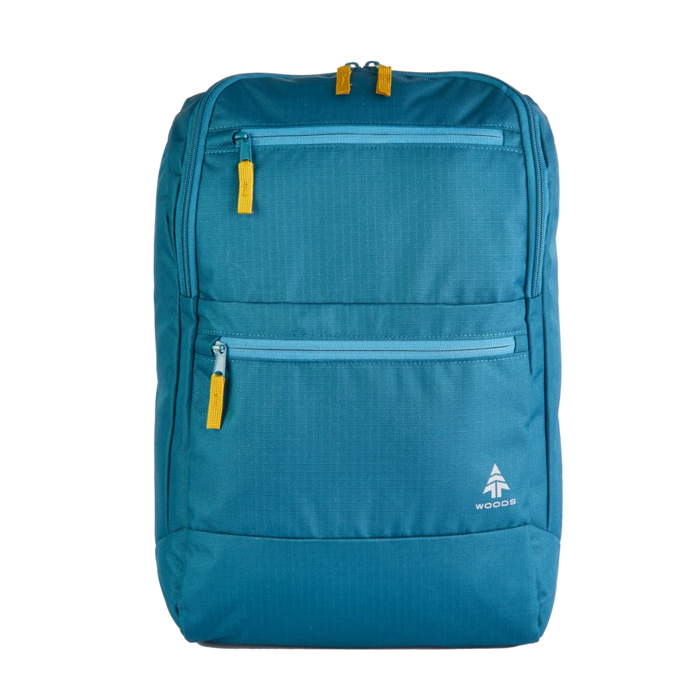 Woods Commuter Daypack, Recycled Compact Laptop Backpack For Travel/Work/School, Assorted, 18-L 6 Woods Commuter Daypack, Recycled Compact Laptop Backpack For Travel/Work/School, Assorted, 18-L - Image 4