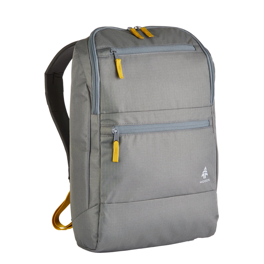 Woods Commuter Daypack, Recycled Compact Laptop Backpack For Travel/Work/School, Assorted, 18-L 8 Woods Commuter Daypack, Recycled Compact Laptop Backpack For Travel/Work/School, Assorted, 18-L - Image 6