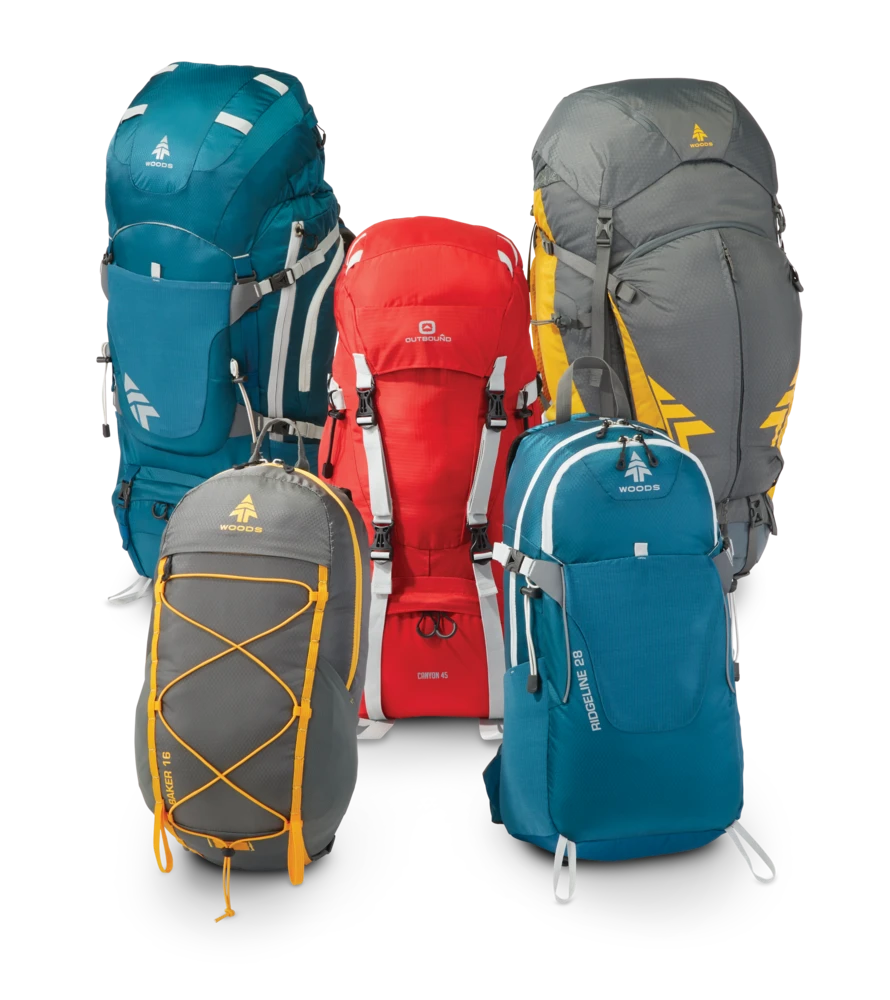 Woods Expedition Peak Lightweight Water-Resistant Backpack For Hiking/Camping/Travel, 60-L 5 Woods Expedition Peak Lightweight Water-Resistant Backpack For Hiking/Camping/Travel, 60-L - Image 3