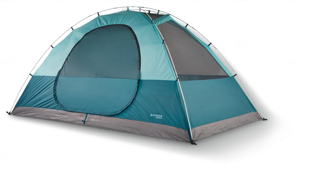 Woods Creekside 3-Season, 8-Person Camping Dome Tent W/ Canopy/Awning, Rain Fly & Carry Bag 8 Woods Creekside 3-Season, 8-Person Camping Dome Tent W/ Canopy/Awning, Rain Fly & Carry Bag - Image 6