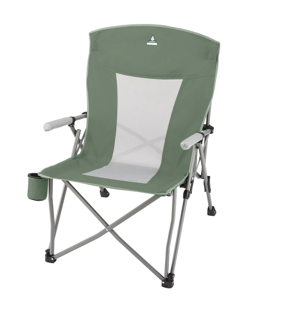 Woods™ Oversized Hard Arm Camping Chair With Cup Holder 3 Woods™ Oversized Hard Arm Camping Chair With Cup Holder