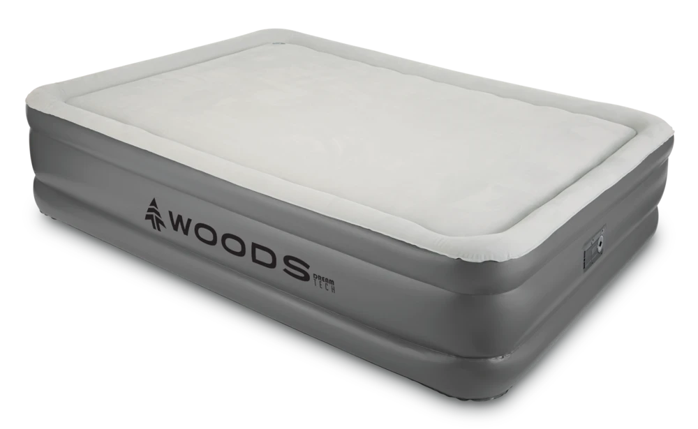 Woods Queen DreamTech Memory Foam Double-High Inflatable Air Mattress/Airbed W/ Built-In 120V Pump 6 Woods Queen DreamTech Memory Foam Double-High Inflatable Air Mattress/Airbed W/ Built-In 120V Pump - Image 4