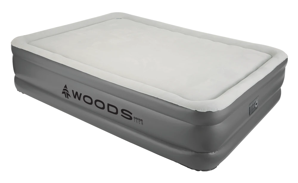 Woods Queen DreamTech Memory Foam Double-High Inflatable Air Mattress/Airbed W/ Built-In 120V Pump 9 Woods Queen DreamTech Memory Foam Double-High Inflatable Air Mattress/Airbed W/ Built-In 120V Pump - Image 7