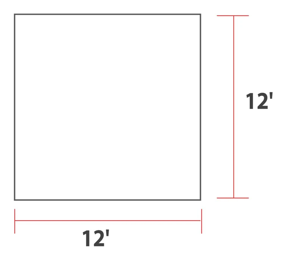 Woods Reign Instant 2-Door Screen House/Canopy Tent/Gazebo Camping Shelter, 12-ft X 12-ft 8 Woods Reign Instant 2-Door Screen House/Canopy Tent/Gazebo Camping Shelter, 12-ft X 12-ft - Image 6
