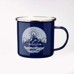Woods™ Sea To Sky Enamel Mug, Assorted Designs -Woods Shop woods enamel cup 500ml 05f5711d 291d 4338 be20 5ccc56184afe