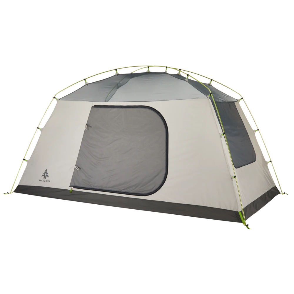 Woods Lookout 3-Season, 6-Person Camping Dome Tent W/ Vestibule, Rain Fly & Carry Bag 14 Woods Lookout 3-Season, 6-Person Camping Dome Tent W/ Vestibule, Rain Fly & Carry Bag - Image 12