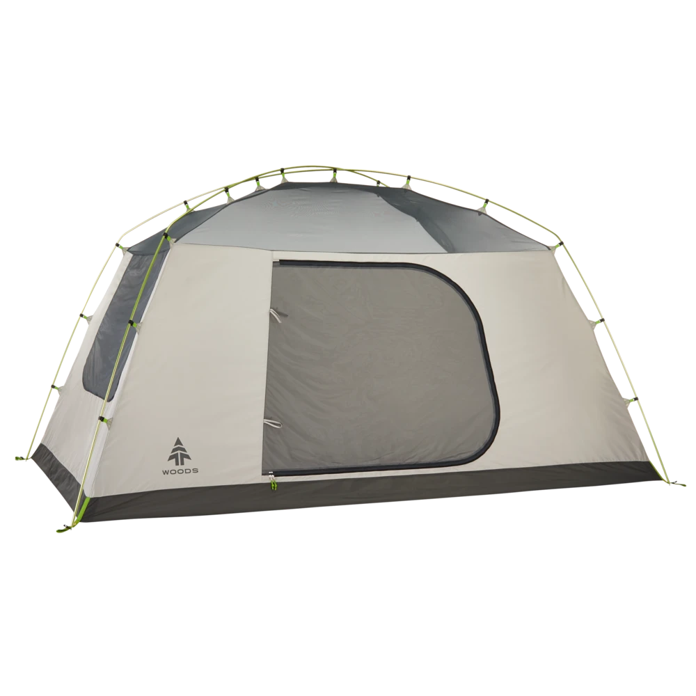 Woods Lookout 3-Season, 6-Person Camping Dome Tent W/ Vestibule, Rain Fly & Carry Bag 13 Woods Lookout 3-Season, 6-Person Camping Dome Tent W/ Vestibule, Rain Fly & Carry Bag - Image 11