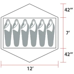 Woods Lookout 3-Season, 6-Person Camping Dome Tent W/ Vestibule, Rain Fly & Carry Bag 30 Woods Lookout 3-Season, 6-Person Camping Dome Tent W/ Vestibule, Rain Fly & Carry Bag -Woods Shop woods expedition lookout tent 6 person 4ea03ddb e78f 49c9 a531 650de37ea8b8