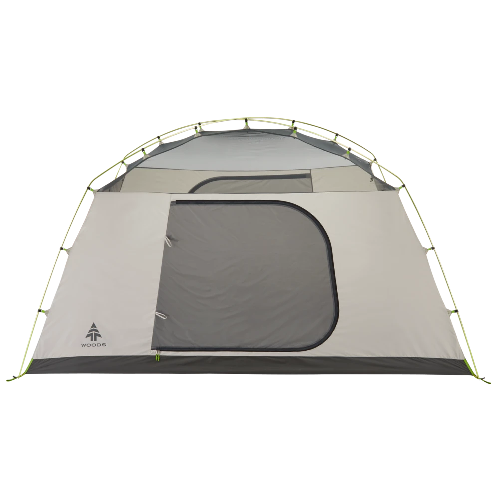 Woods Lookout 3-Season, 6-Person Camping Dome Tent W/ Vestibule, Rain Fly & Carry Bag 11 Woods Lookout 3-Season, 6-Person Camping Dome Tent W/ Vestibule, Rain Fly & Carry Bag - Image 9