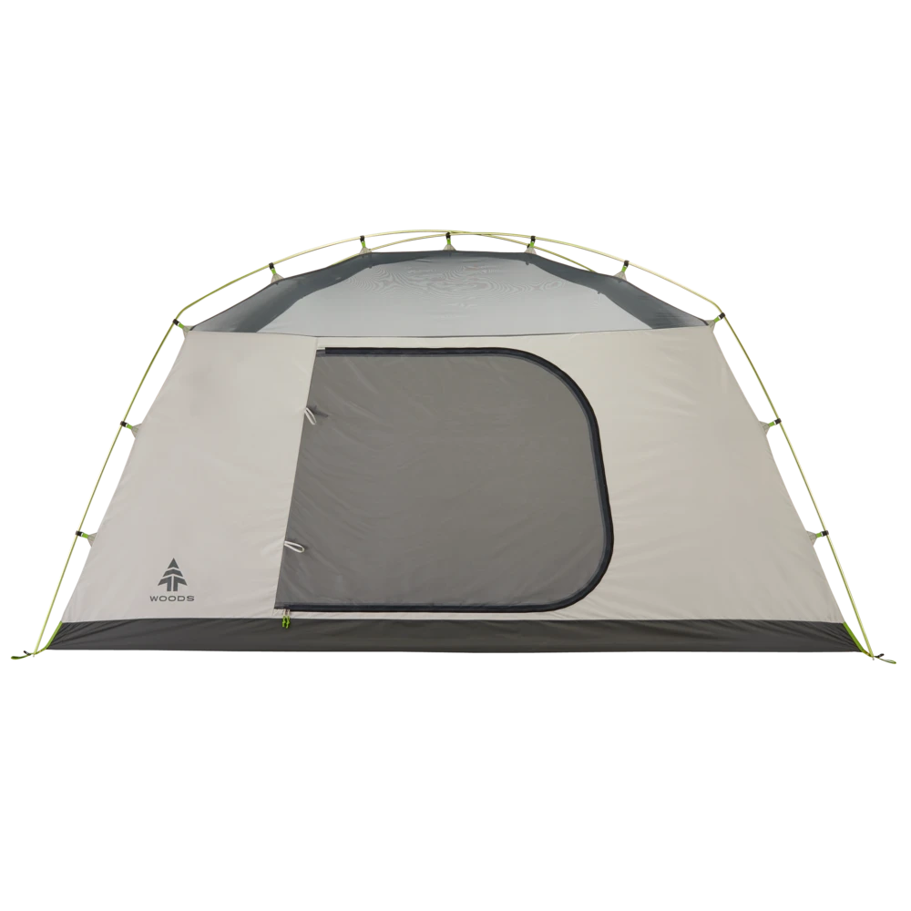 Woods Lookout 3-Season, 6-Person Camping Dome Tent W/ Vestibule, Rain Fly & Carry Bag 15 Woods Lookout 3-Season, 6-Person Camping Dome Tent W/ Vestibule, Rain Fly & Carry Bag - Image 13