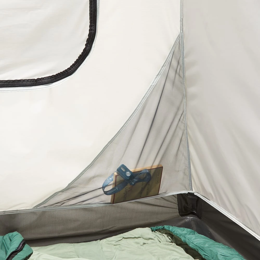 Woods Lookout 3-Season, 6-Person Camping Dome Tent W/ Vestibule, Rain Fly & Carry Bag 17 Woods Lookout 3-Season, 6-Person Camping Dome Tent W/ Vestibule, Rain Fly & Carry Bag - Image 15