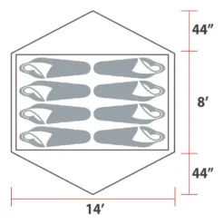 Woods Lookout 3-Season, 8-Person Camping Dome Tent W/ Vestibule, Rain Fly & Carry Bag -Woods Shop woods expedition lookout tent 8 person 95c08340 4242 411a 9da3 f24495f7d68d
