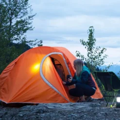 Woods Pinnacle 4-Season, 4-Person Lightweight Camping Dome Tent W/ Vestibule, Rain Fly & Carry Bag -Woods Shop woods expedition pinnacle tent 4 person 48221fea 39c3 45bb aa0a 6bac8822f6be