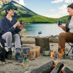 Woods™ Selkrik Aluminum Anodized Camping Cooking Set, Grey, 4-pc 12 Woods™ Selkrik Aluminum Anodized Camping Cooking Set, Grey, 4-pc -Woods Shop woods expedition powerlite chair 06821928 3791 4ea6 b51b 7a54dcc01f0b