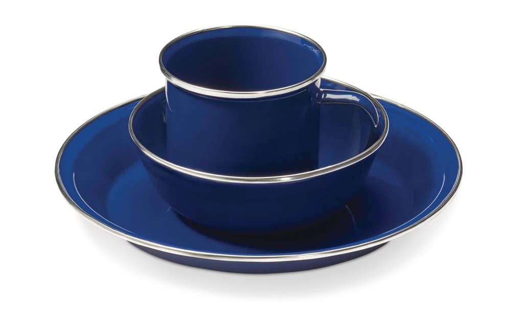 Woods™ Enamel Family Tableware Set, 12-pc 4 Woods™ Enamel Family Tableware Set, 12-pc - Image 2