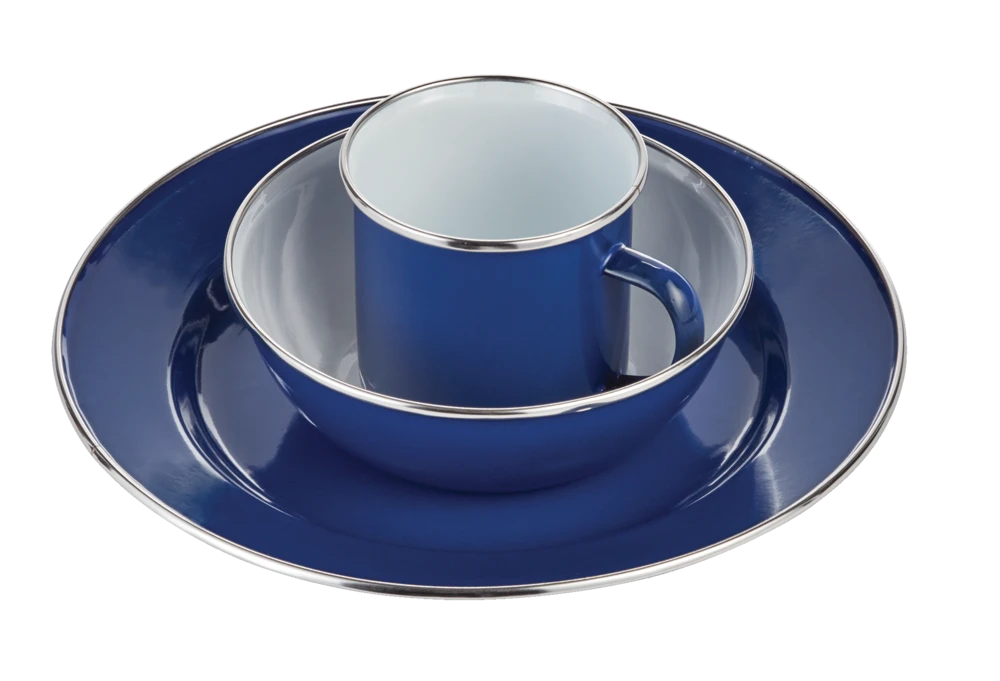 Woods™ Enamel Family Tableware Set, 12-pc 7 Woods™ Enamel Family Tableware Set, 12-pc - Image 5