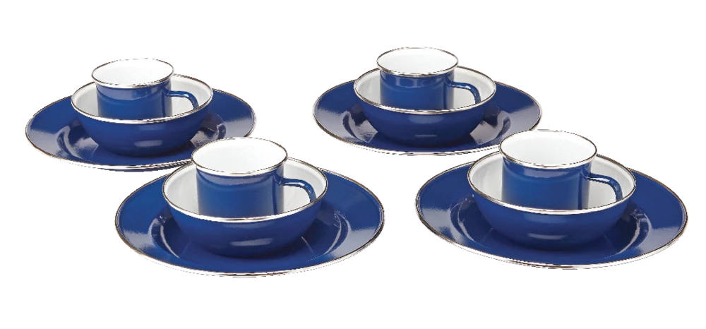 Woods™ Enamel Family Tableware Set, 12-pc 5 Woods™ Enamel Family Tableware Set, 12-pc - Image 3