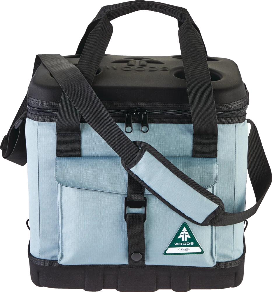 Woods™ Glacial Soft Cooler, 24 Can Capacity, 20-L, Slate Grey 5 Woods™ Glacial Soft Cooler, 24 Can Capacity, 20-L, Slate Grey - Image 3