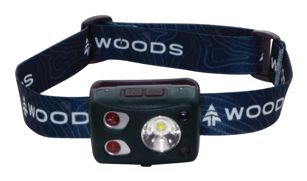 Woods™ Flair High Output LED Camping Headlamp,1200 MAh, 250 Lumen 3 Woods™ Flair High Output LED Camping Headlamp,1200 MAh, 250 Lumen