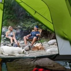 Woods Kaslo Portable Folding Padded Rocking Camping Chair W/ Cup Holder & Carry Bag -Woods Shop woods kaslo folding camp rocker 8886b8ab 375f 4cfb 82b9 de175db94191