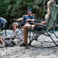 Woods Kaslo Portable Folding Padded Rocking Camping Chair W/ Cup Holder & Carry Bag -Woods Shop woods kaslo folding camp rocker e734f015 3fb4 4c54 918a 5049811ac932