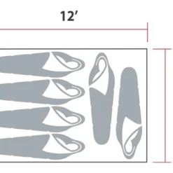 Woods Klondike 3-Season, 6-Person Camping Cabin Tent W/ Canopy/Awning, Rain Fly & Carry Bag -Woods Shop woods klondike cabin tent with canopy 6 person f0165003 b632 4179 bd56 15cd5b27772f