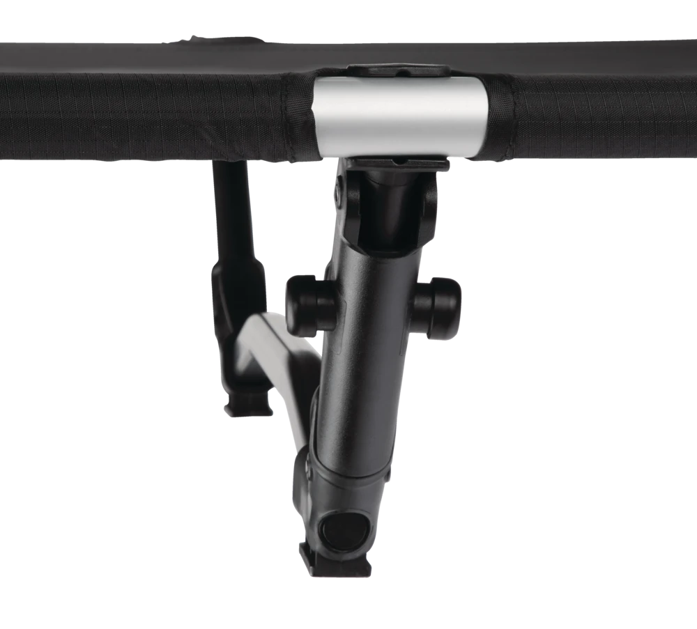 Woods Powerlite Portable Folding Low-Set Camping Cot Bed W/ Carry Case, Supports 300 Lbs, Grey 8 Woods Powerlite Portable Folding Low-Set Camping Cot Bed W/ Carry Case, Supports 300 Lbs, Grey - Image 6