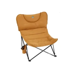 Woods Mammoth Padded Oversized Portable Folding Camping Quad Chair W/ Cup Holder & Carry Bag, Dijon -Woods Shop woods mammoth chair 53a52df5 ac96 49e7 8939 f18e4e576021