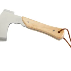 Woods Mini Pack Axe, Steel Single-Bit Hatchet Axe W/ Wooden Handle, Leather Sheath & Strap 9 Woods Mini Pack Axe, Steel Single-Bit Hatchet Axe W/ Wooden Handle, Leather Sheath & Strap -Woods Shop woods mini pack axe 32a4c9bb 5585 45e2 b472 59b6486b00e4