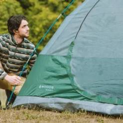 Woods™ ILLUMINATE Tent, 4-Person, PWR POD Compatible -Woods Shop woods nebula powerpod tent 1501be4f 989f 403f b892 f3aacf9e680c