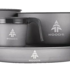 Woods™ Purcell Lightweight Non-porous Camping Pots And Pan Set -Woods Shop woods nootka cook set 7 piece e4f9728e 2fb2 4979 8689 a7eb5b8f7e21