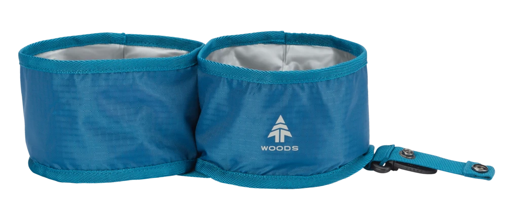 Woods PAW-THORN Collapsible Waterproof Dog Bowls, Camping And Travel, 2-Pack, 2-L Each 5 Woods PAW-THORN Collapsible Waterproof Dog Bowls, Camping And Travel, 2-Pack, 2-L Each - Image 3