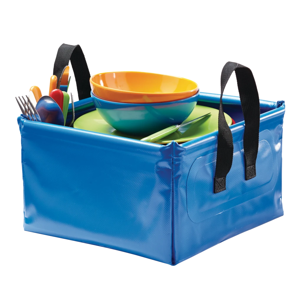 Woods Portable Folding Camping Sink W/ Handles, 10-L 7 Woods Portable Folding Camping Sink W/ Handles, 10-L - Image 5