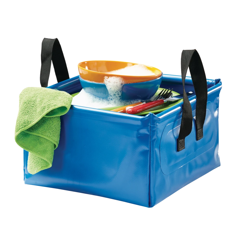 Woods Portable Folding Camping Sink W/ Handles, 10-L 6 Woods Portable Folding Camping Sink W/ Handles, 10-L - Image 4